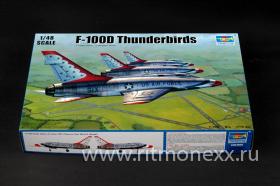 Самолет F-100D Thunderbirds