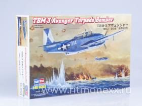 Самолет TBM-3 Avenger Torpedo Bomber