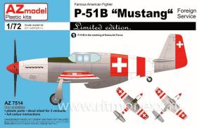 Сборная модель самолета P-51B Mustang Foreign