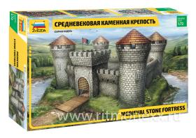 Средневековая каменная крепость