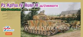 Танк Pz.Kpfw.IV Ausf.H with Zimmerit (Mid-Production, HJ Div. Normandy 1944)