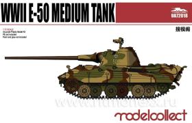 Танк	Germany WWII E-50 Medium Tank with 88 gun