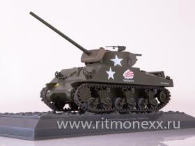 Танки. Легенды Отечественной бронетехники №19, M4A3 (76mm) Sherman (США), 1944 год