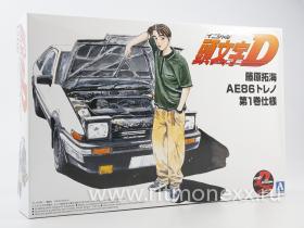 Toyota Trueno AE86 Takumi Fujiwara Comics Vol.1 Ver.
