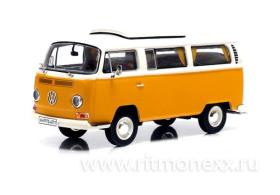 Volkswagen T2-a Camping with foldable roof - yellow