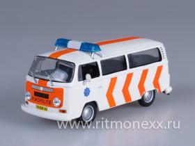 Volkswagen Transporter T2, №17 (Полицейские машины мира)