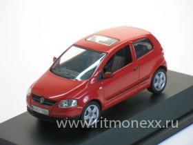 VW Fox 2005 red