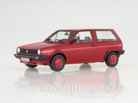 VW Polo II (type 86c) hatchback Fox, red without showcase