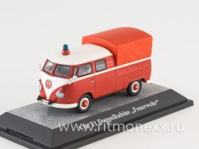 VW T1 double cabin with cover, fire brigade