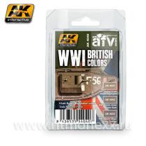 WWI British Colors (Khaki Brown Modulation Set) (британские цвета Первой мировой, набор для модуляции Хаки)