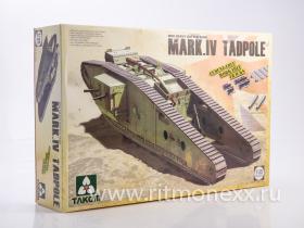 WWI Heavy Battle Tank Mk.IV Male Tadpole Workable track & wheels; 2 decal options.