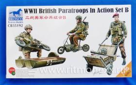 WWII British Paratroops In Action Set B
