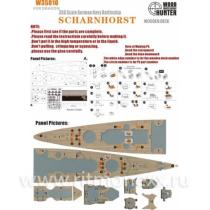 WWII German Battlecruiser Scharnhorst