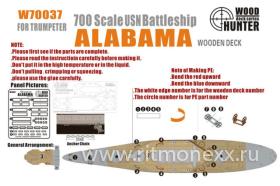WWII USS Alabama (for Trumpeter 05762)