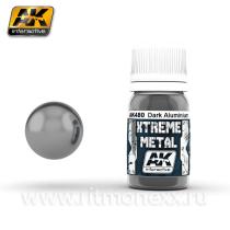 XTREME METAL DARK ALUMINIUM 30мл (металлик тёмный аллюминий)