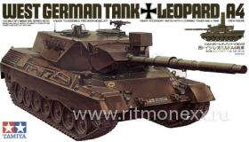 Западно-германский танк Leopard А4 с 1 фигурой командира