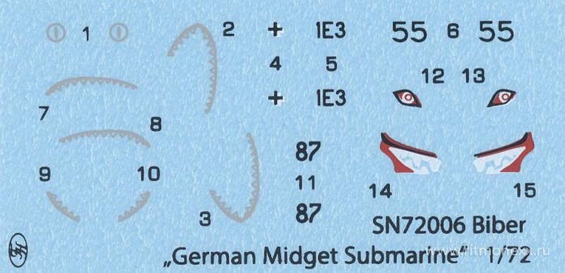 Фото #11 для Biber "German Midget Submarine"