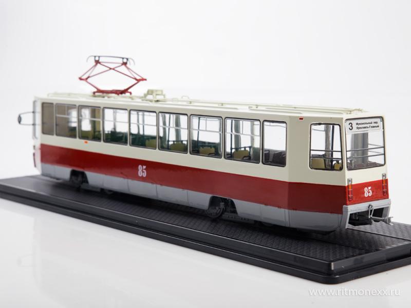 Фото #3 для Трамвай КТМ-8 (красно-белый)