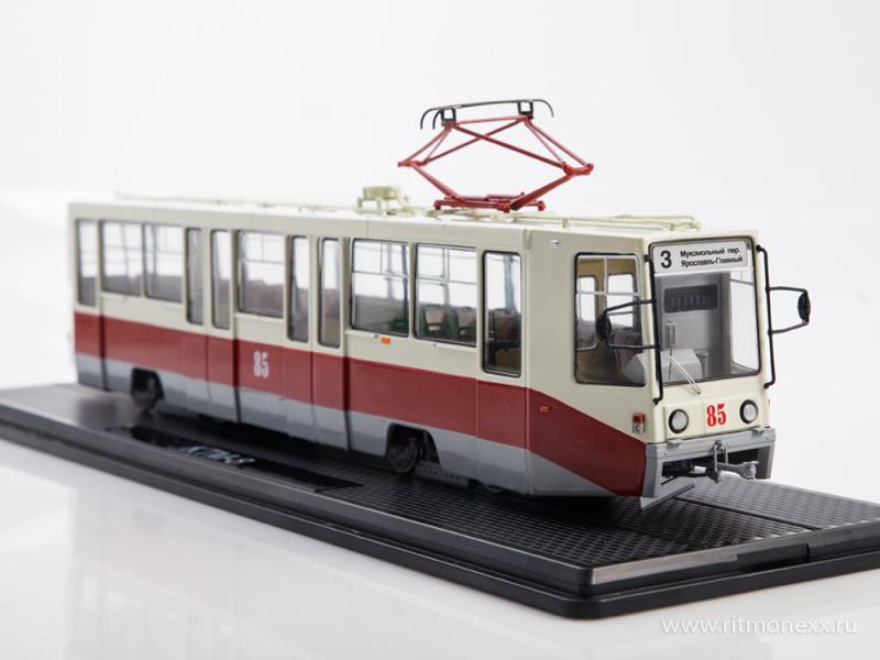 Фото #5 для Трамвай КТМ-8 (красно-белый)