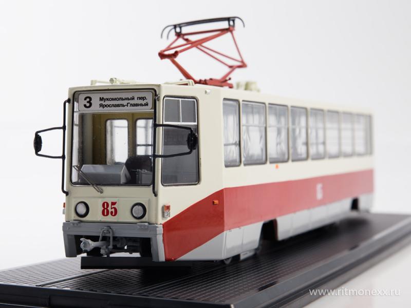 Фото #6 для Трамвай КТМ-8 (красно-белый)
