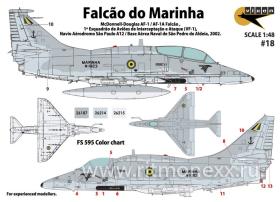 "Falc?o do Marinha" (Brazilian Navy AF-1 and AF-1A - both based on A-4M Skyhawk airframe)
