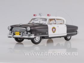 1952 Nash Ambassador Airflyte Police Car (White/Black) 1952
