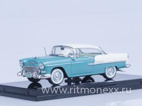 1955 Chevrolet Bel Air Hard Top - India Ivory / Regal Turquoise