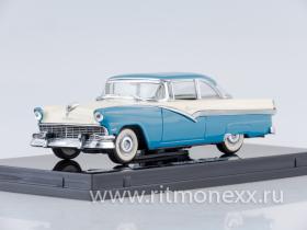 1956 Ford Fairlane Hard Top (Bermuda Blue/Colonial White)