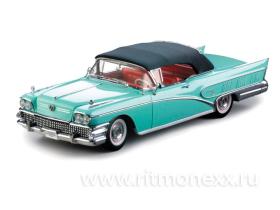 1958 Buick Limited Closed Convertible-Green Mist