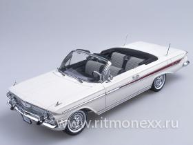 1961 Chevrolet Impala Open Convertible (White)