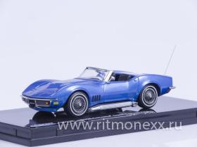 1968 Corvette Open Convertible - LeMans Blue