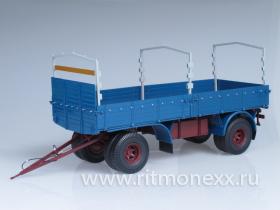 2-Axle Truck Trailer with Canvas Hood