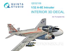 3D Декаль интерьера кабины A-6E Intruder (Trumpeter)