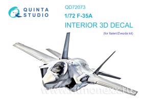 3D Декаль интерьера кабины F-35A (Italeri/Звезда)
