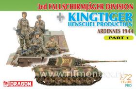 3rd Fallschirmjager Division + Kingtiger Henschel Production Part 1