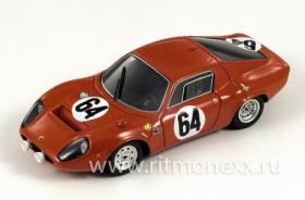 Abarth Fiat 1300 OT #64 16th Le Mans 1967