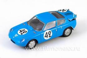 Abarth SIMCA 1300 #42 Le Mans (H.Oreiller – T.Spychiger) 1962