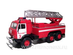 АЦЛ-3-40-17 пожарная автоцистерна с лестницей (КамАЗ-43118)
