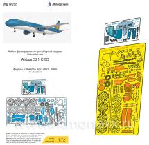 Airbus A-321 CEO цветные приборные  доски