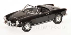 Alfa Romeo Giula SPIDER, BLACK 1962