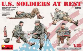 Американские солдаты на отдыхе