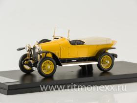 Audi 14/35 PS Typ C Alpensieger, gold/black, RHD 1914