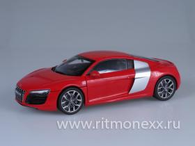 Audi R8 5.2FSI Quattro, Brillant red