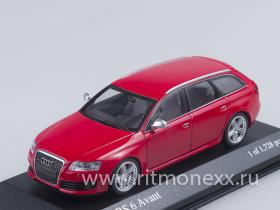 Audi RS 6 Avant, 2007 (Red metallic)