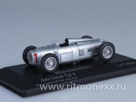 AUTO UNION TYP A #1 Hans Stuck WINNER German GP 1934