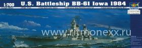 Battleship- BB-61 IOWA 1984