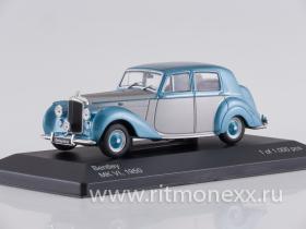 Bentley MK VI, silver/metallic-light blue, RHD 1950