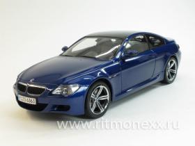 BMW M6 Coupe bluemetallic 2005