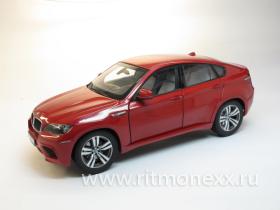 BMW X6M, red