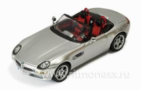 BMW Z8  Mettalic Silver with Red/Black Interiors  2001